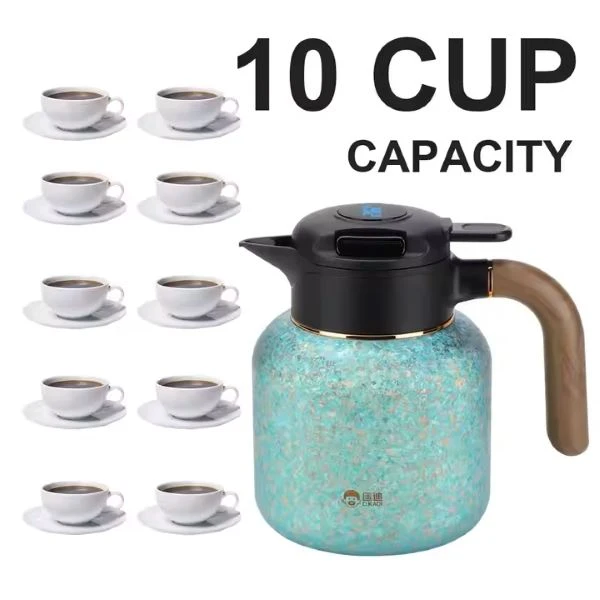 Thermal Coffee Tea Pot Titanium With Handle